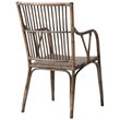 NovaSolo Wickerworks Duke Chair Rattan in Brown (Set of 2)