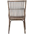 NovaSolo Wickerworks Duke Chair Rattan in Brown (Set of 2)