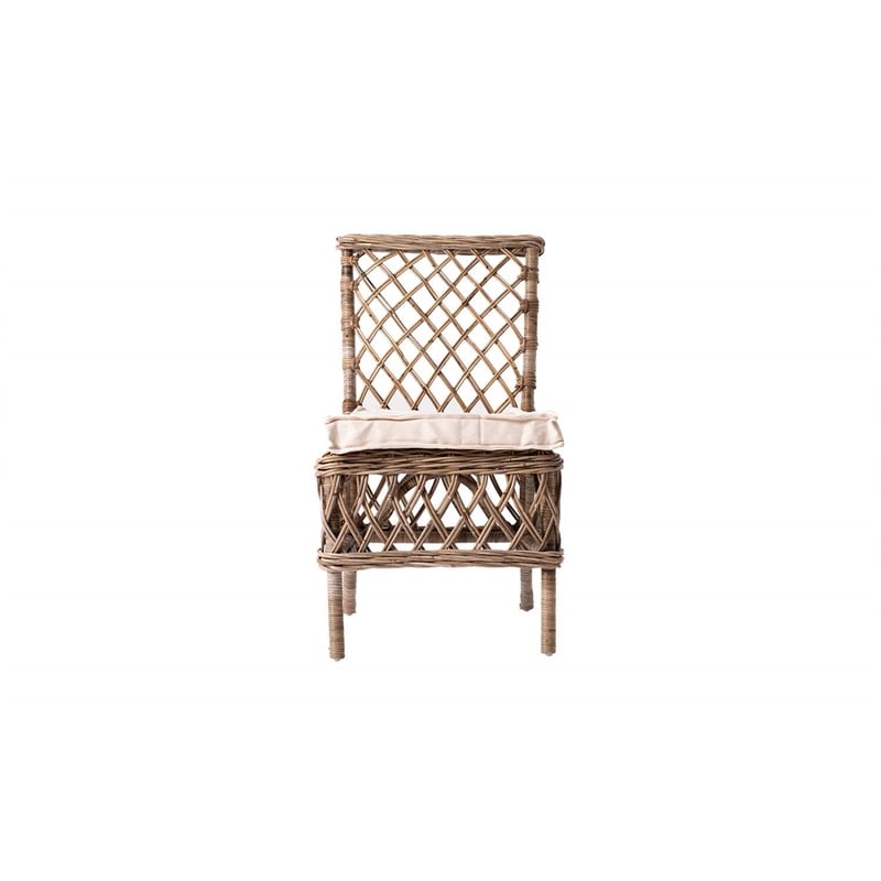 NovaSolo Wickerworks Aristocrate Side Chair (Set of 2)