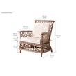 NovaSolo Wickerworks Marquis Chair (Set of 2)