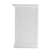 NovaSolo Halifax Mahogany Wood Buffet with 4 Doors 3 Drawers in White