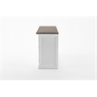 NovaSolo Buffet with 4 Doors 3 Drawers Halifax Solid Wood in White and Brown