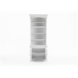 NovaSolo Single-Bay Hutch Unit Provence in White
