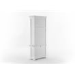 NovaSolo Single-Bay Hutch Unit Provence in White