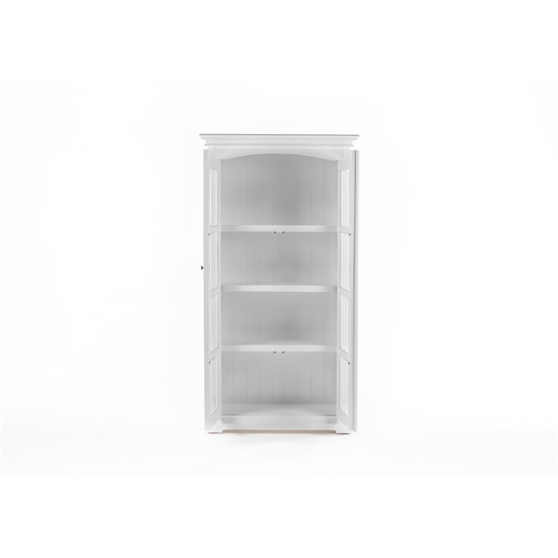 NovaSolo Double Vitrine Provence Cabinet in White