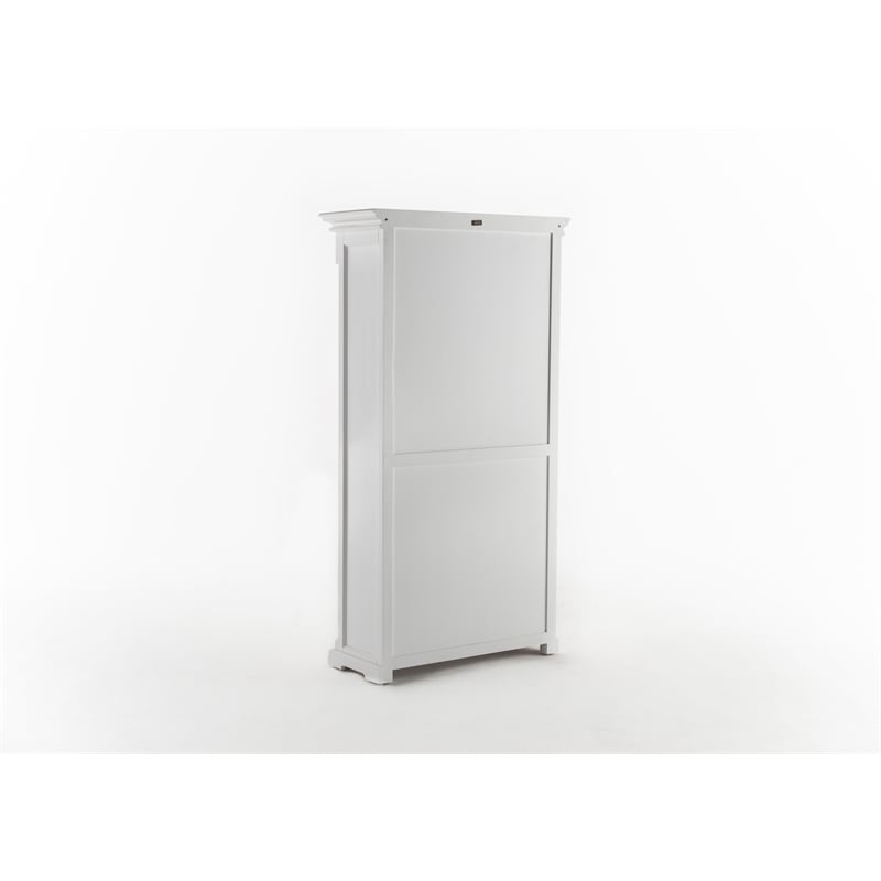 NovaSolo Double Vitrine Provence Cabinet in White