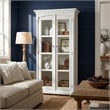 NovaSolo Double Vitrine Provence Cabinet in White