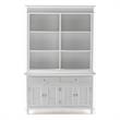 NovaSolo Hutch Unit with 6 Shelves Skansen in White