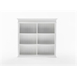 NovaSolo Hutch Unit with 6 Shelves Skansen in White