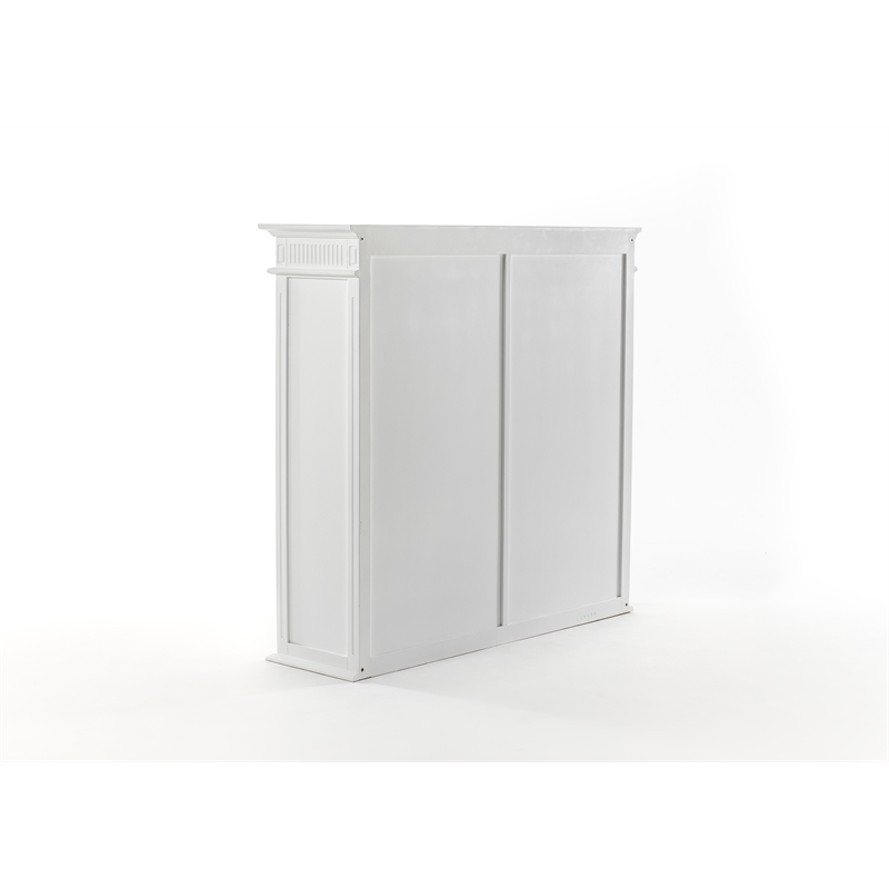 NovaSolo Hutch Unit with 6 Shelves Skansen in White