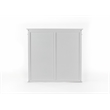 NovaSolo Hutch Unit with 6 Shelves Skansen in White