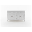 NovaSolo Hutch Unit with 6 Shelves Skansen in White