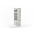NovaSolo Single-Bay Hutch Unit Skansen Solid Wood in White