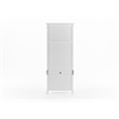 NovaSolo Single-Bay Hutch Unit Skansen Solid Wood in White