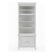 NovaSolo Single-Bay Hutch Unit Skansen Solid Wood in White