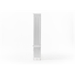 NovaSolo Double-Bay Hutch Unit Skansen Solid Wood in White
