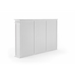 NovaSolo Triple-Bay Hutch Unit Skansen Solid Wood in White