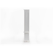 NovaSolo Triple-Bay Hutch Unit Skansen Solid Wood in White