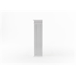NovaSolo Triple-Bay Hutch Unit Skansen Solid Wood in White