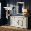 NovaSolo 4 Hook Coat Rack in Pure White