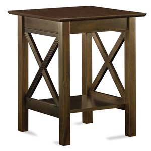 leo & lacey printer stand in walnut