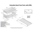 Leo & Lacey Urban Twin Over Twin Trundle Bunk Bed