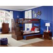 Leo & Lacey Twin Over Twin Staircase Trundle Bunk Bed
