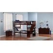 Leo & Lacey Twin Over Twin Staircase Bunk Bed