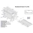 Leo & Lacey Twin Over Twin Staircase Trundle Bunk Bed