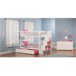 Leo & Lacey Twin Over Twin Staircase Trundle Bunk Bed