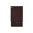 Leo & Lacey Farmhouse Solid Wood Queen Murphy Bed Chest in Espresso