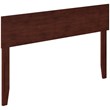 Leo & Lacey Modern Solid Hardwood/Veneers Full Panel Headboard in Walnut