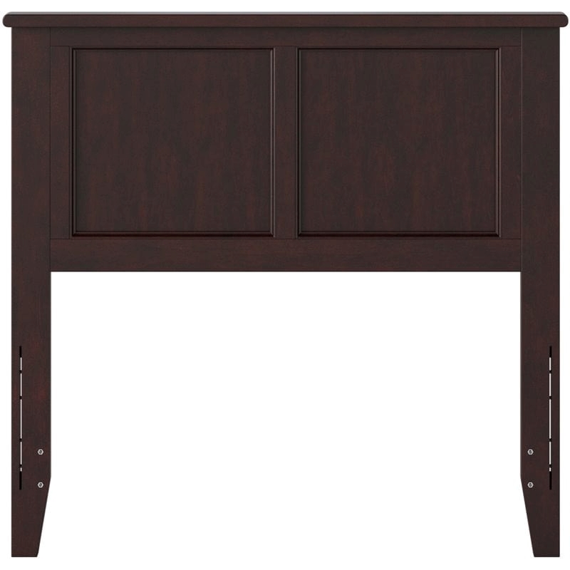 Leo & Lacey Solid Wood Espresso Headboard Panel Twin 43.63