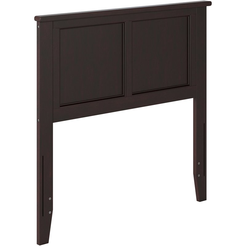 Leo & Lacey Solid Wood Espresso Headboard Panel Twin 43.63