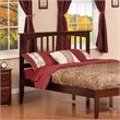 Leo & Lacey Mission Full Wood Headboard in Walnut