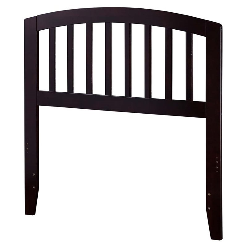Leo & Lacey Richmond Twin Wood Headboard in Espresso