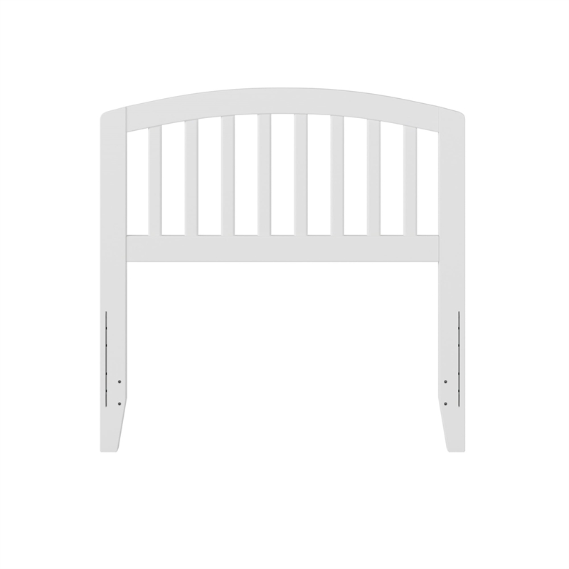 Leo & Lacey Richmond Twin Wood Headboard in White