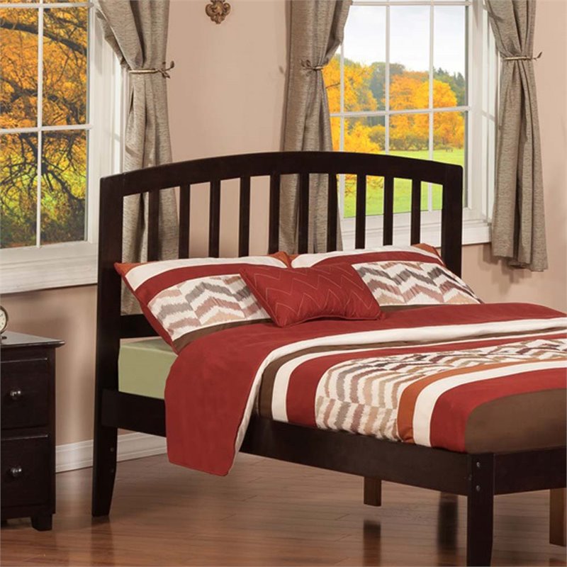 Leo & Lacey Richmond Full Wood Headboard in Espresso