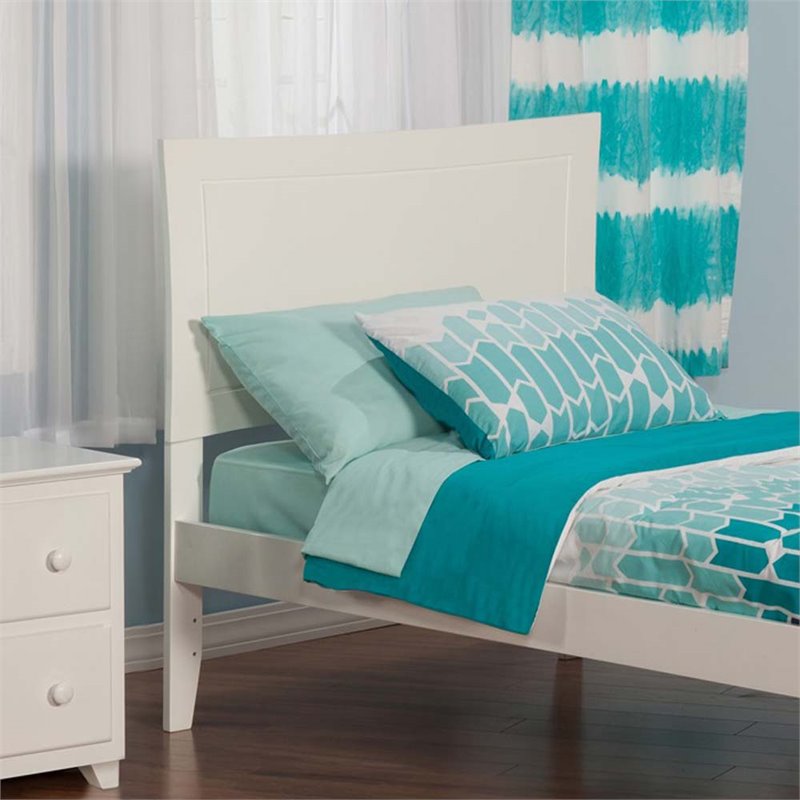 Leo & Lacey Twin Panel Headboard in White