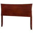 Leo & Lacey Modern Solid Hardwood Queen Panel Headboard in Walnut