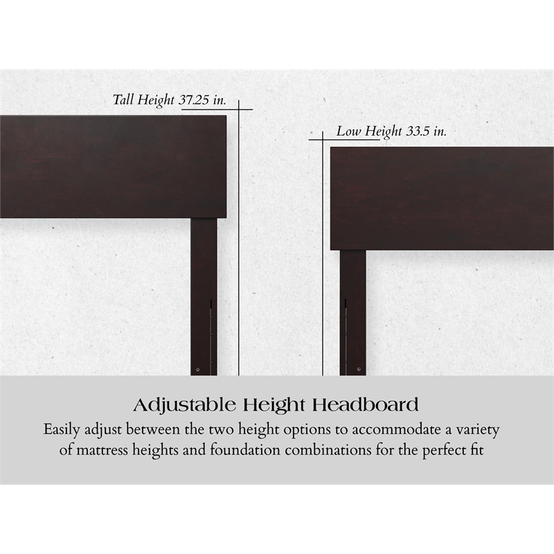 Leo & Lacey Urban Twin Trundle Platform Bed in Espresso