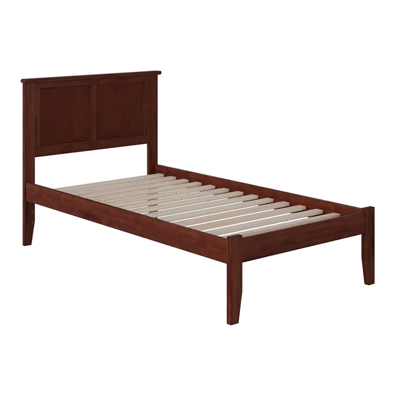 Attachble Berd Leo & Lacey Solid Wood Twin XL Platform Bed with Attachable USB in ...