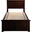 Leo & Lacey Madison Twin XL Platform Bed  & Drawers in Espresso
