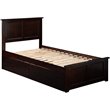 Leo & Lacey Madison Twin XL Platform Bed  & Drawers in Espresso