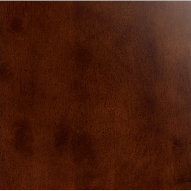 Leo & Lacey Full Platform Bed with Footboard & Storage Drawers - Walnut