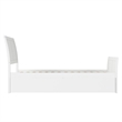 Leo & Lacey Portland Twin XL Storage Wood Platform Bed  in White