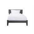 Leo & Lacey Twin XL Traditional Bed in Gray