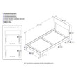 Leo & Lacey Twin XL Traditional Bed in Gray
