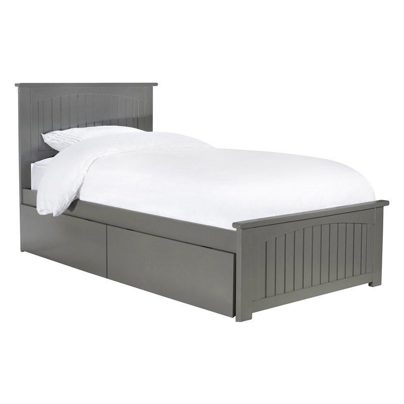 Leo Lacey Twin Xl Platform Bed With Matching Foot Board 2 Leo Lacey Twin Xl Platform Bed With Matching Foot Board 2 Urban Drawers