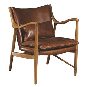 home fare anderson wood frame arm chair